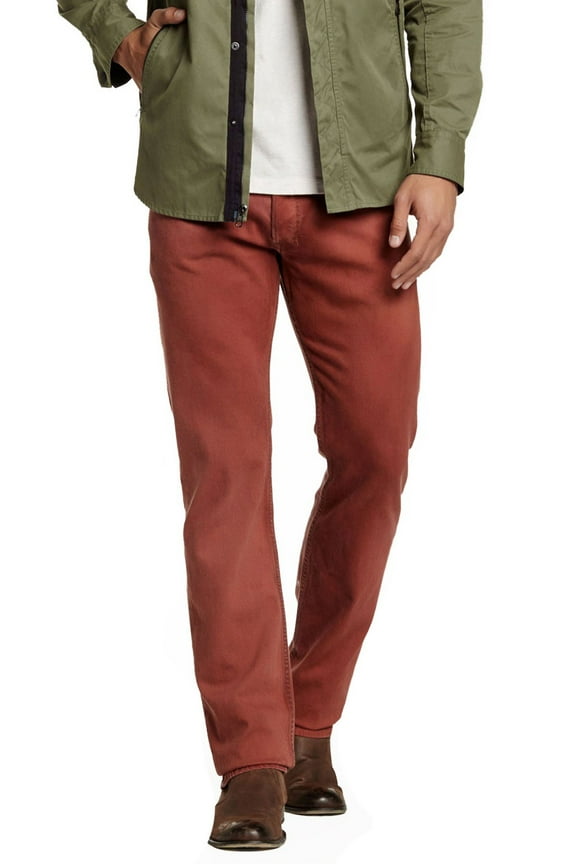 Safado Trouser Slim Straight Leg Jean Red 32