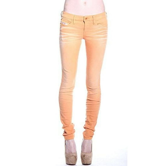 Diesel Skinzee-Low Jean Super Slim-Skinny Orange 32W x 32L