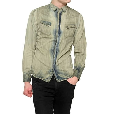 Diesel Sofier-Rc Camicia Shirt Khaki S