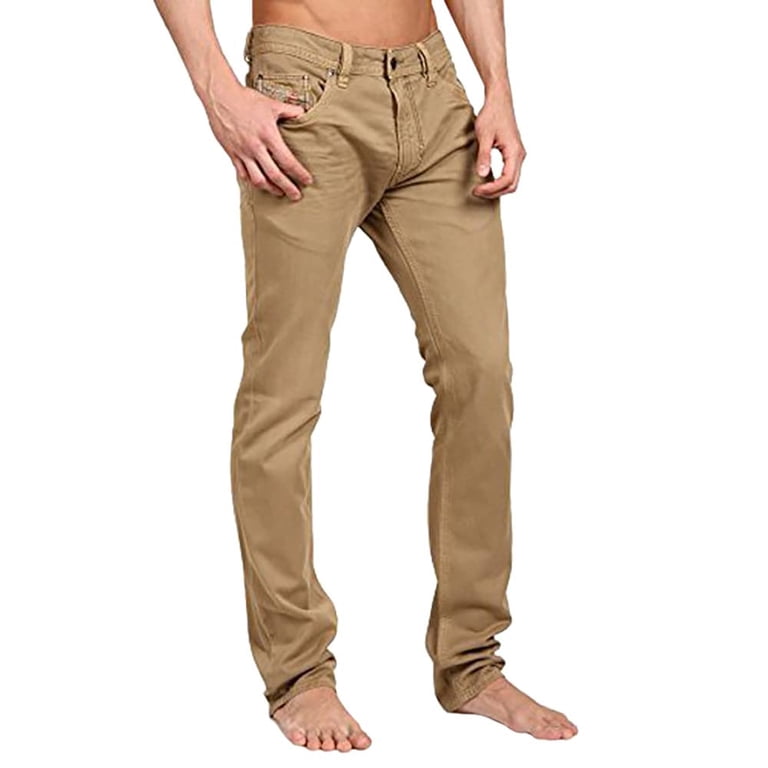 Diesel Thavar 0810W Skinny Jeans Yellow Yellow 27 - Walmart.com
