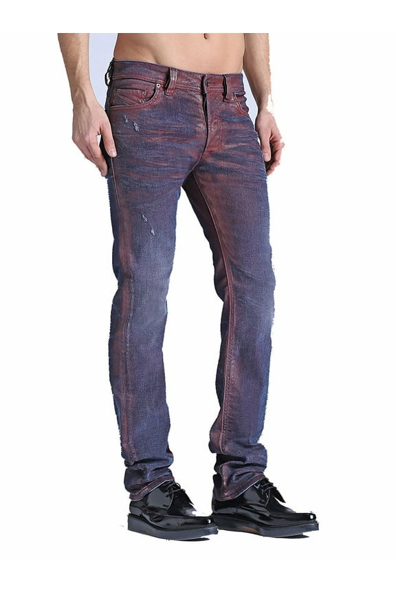 Thavar 0824Q Slim Skinny Red Red 26W x 30L