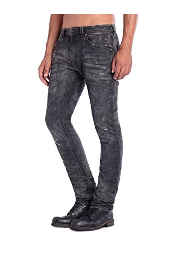 Thavar Slim-Skinny L.32 Pantaloni 0834F Black/Denim 28W x 32L