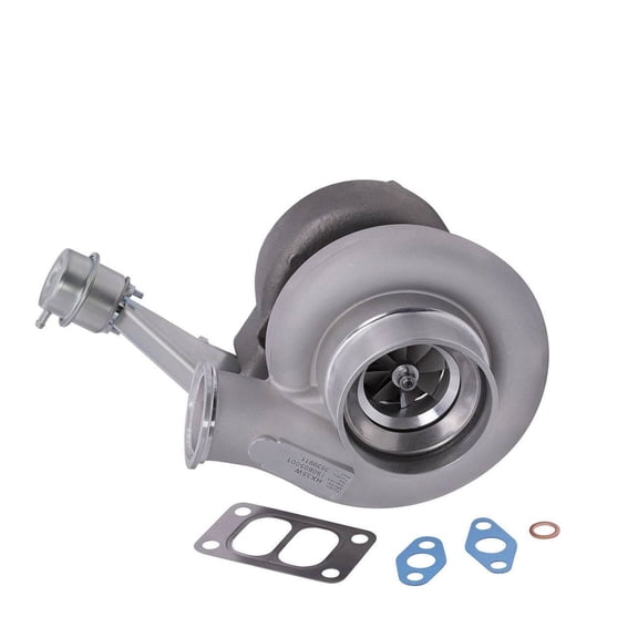 Diesel Turbo HX35W Silver Front Mount Replacement with Bracket