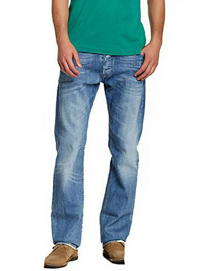 DIESEL VIKER-AD デニム 32 Diesel Viker Straight Leg Jeans Blue/Denim 27W x 32L - Walmart.com