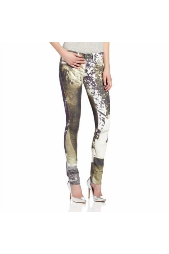 Women's Livier Super-Slim Legging Jean 003N3 in Print, Print, 28x32
