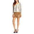 thumbnail image 1 of Diesel Womens S-Hopal-M Shorts Camel/Brown Camel/Brown 28, 1 of 1
