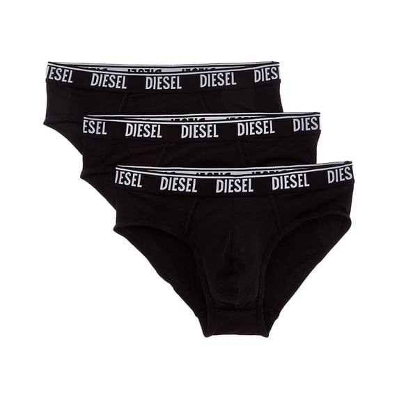 Diesel mens 3pk Brief, l, Black