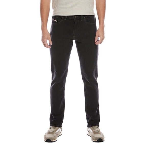 Diesel mens Thommer Black Slim Straight Jean, 36, Black