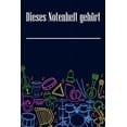 thumbnail image 1 of Dieses Notenheft gehrt: Notenheft DIN-A5 mit 100 Seiten leerer Notenzeilen zum Notieren von Melodien und Noten fr Komponistinnen, Komponisten, Musik-Studentinnen und Musik-Studenten G 1693918064, 1 of 1