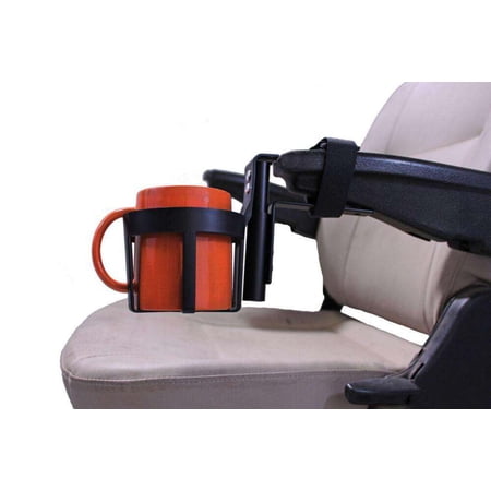 Diestco Cupholder For Scooter/Powerchairs w/Molded Armrest | A1324