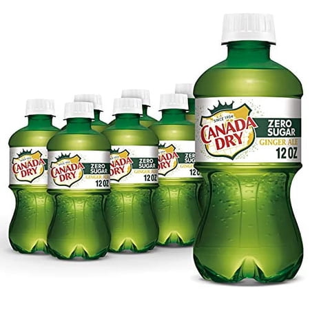 Diet Ale Soda, 12 Fluid Ounce Bottle, 8 Count