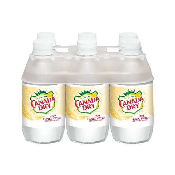 Diet Canada Dry Tonic Water, 10 fl oz, 6 pack