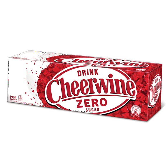 Cheerwine Diet Legend Soda, 12 Fl. Oz., 12 Count