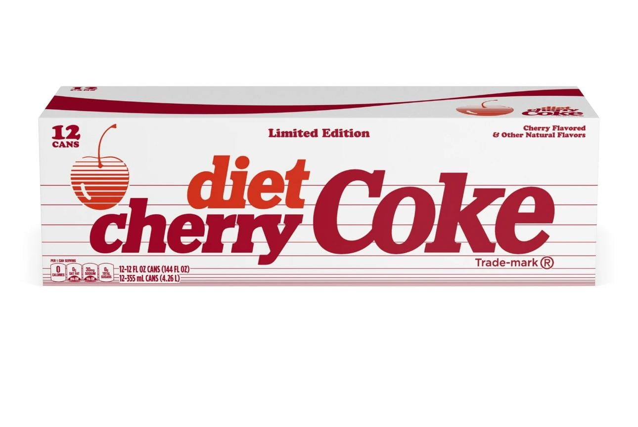 Diet Cherry Coke 12 pack case - Walmart.com