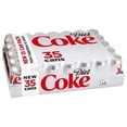 thumbnail image 1 of Diet Coca Cola Coke Soda, 12 oz (35 Cans), 1 of 7
