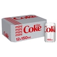 thumbnail image 1 of Diet Coke 12 X 150Ml, Imported from Britain, 1 of 5