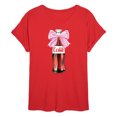 thumbnail image 1 of Diet Coke - Bottle Bow - Juniors Oversized Graphic T-Shirt, 1 of 4