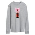 thumbnail image 1 of Diet Coke - Bottle Bow - Men's Long Sleeve Graphic T-Shirt, 1 of 4
