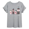 thumbnail image 1 of Diet Coke - Bottles and Cans - Juniors Oversized Graphic T-Shirt, 1 of 4