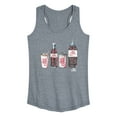 thumbnail image 1 of Diet Coke - Bottles and Cans - Women's Racerback Graphic Tank, 1 of 4