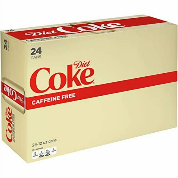 Diet Coke Caffeine Free, 12 fl oz, 24 Pack