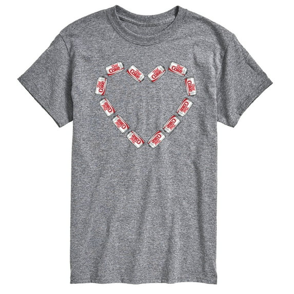 Diet Coke - Can Heart - Men's Short Sleeve Graphic T-Shirt