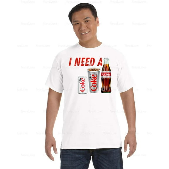 Diet Coke Comfort Color T-Shirt Funny Gift for Soda Lovers and Fans, Unisex, up to size 4XL