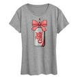 thumbnail image 1 of Diet Coke - Coquette Bow Diet Coke - Ladies Short Sleeve Graphic T-Shirt, 1 of 5
