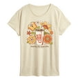 thumbnail image 1 of Diet Coke - Diet Coke Retro Flowers - Ladies Short Sleeve Graphic T-Shirt, 1 of 5