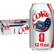 Diet Coke Soda Pop Cans, 12 fl oz, 24 Pack