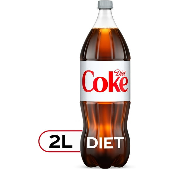 Diet Coke Diet Cola Soda Pop, 2 Liters Bottle