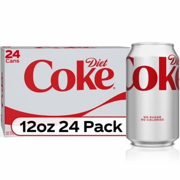 Diet Coke Diet Soda Cans 24 pk / 12 fl oz