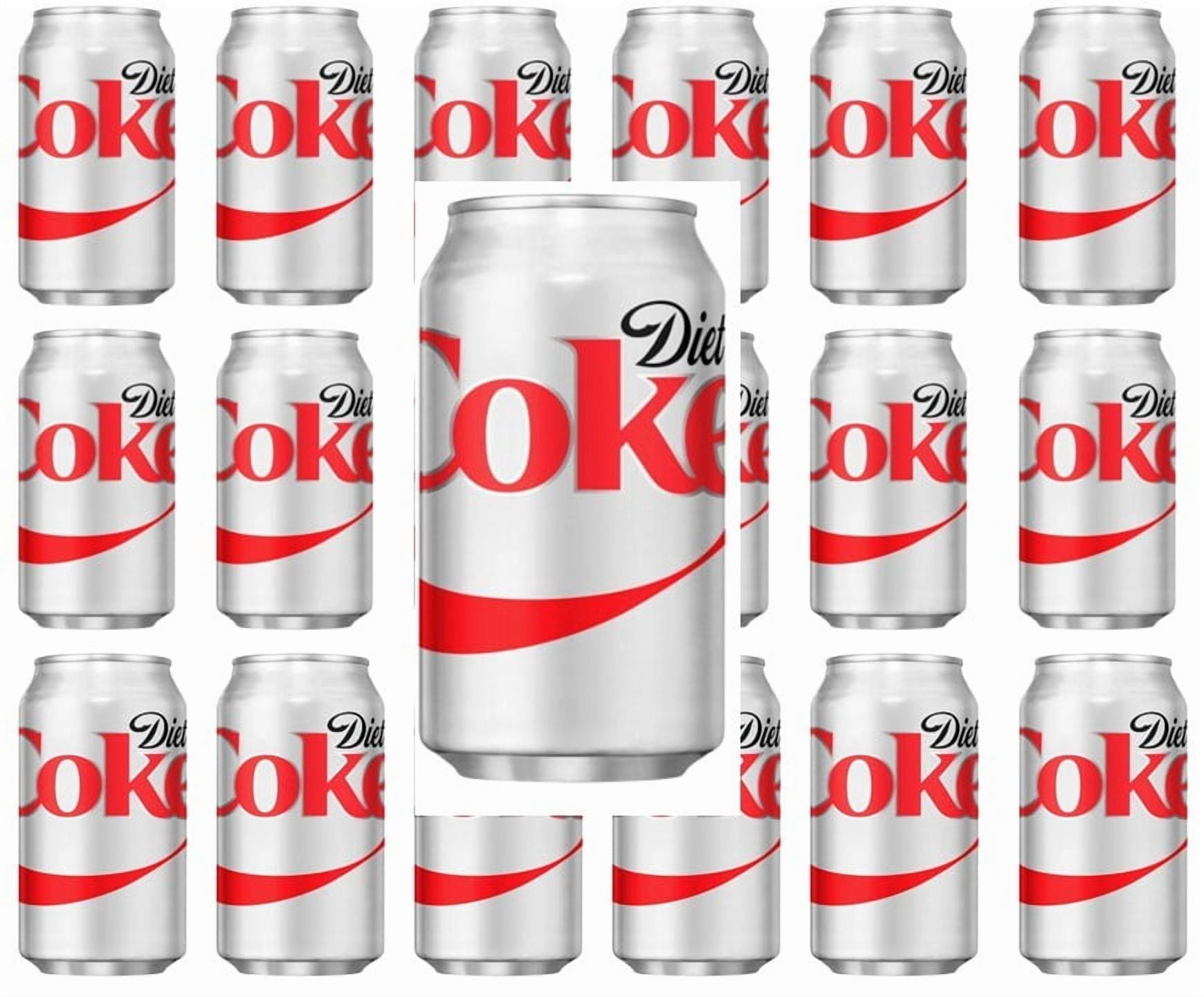 Diet Coke Diet Soda Fridge Pack, 12 fl oz Cans, (Pack of 18)