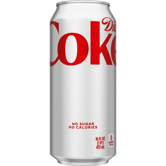 Diet Coke Diet Soda Pop,16 fl oz Can