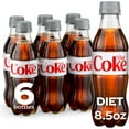 thumbnail image 1 of Diet Coke Diet Soda Pop, 8.55 fl oz Bottles, 6 Pack, 1 of 16