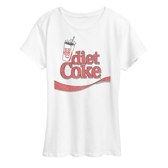 Diet Coke - Drink Diet Coke - Ladies Short Sleeve Graphic T-Shirt