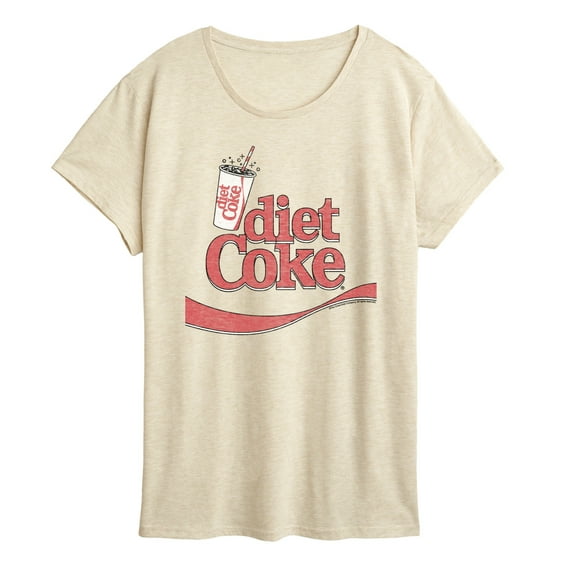 Diet Coke - Drink Diet Coke - Ladies Short Sleeve Graphic T-Shirt