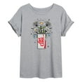 thumbnail image 1 of Diet Coke - Flowers With Coke Can - Women's Oversized T-Shirt, 1 of 5
