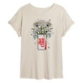 thumbnail image 1 of Diet Coke - Flowers With Coke Can - Juniors Ideal Flowy Muscle T-Shirt, 1 of 5