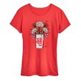 thumbnail image 1 of Diet Coke - Flowers With Coke Can - Women's Short Sleeve Graphic T-Shirt, 1 of 5
