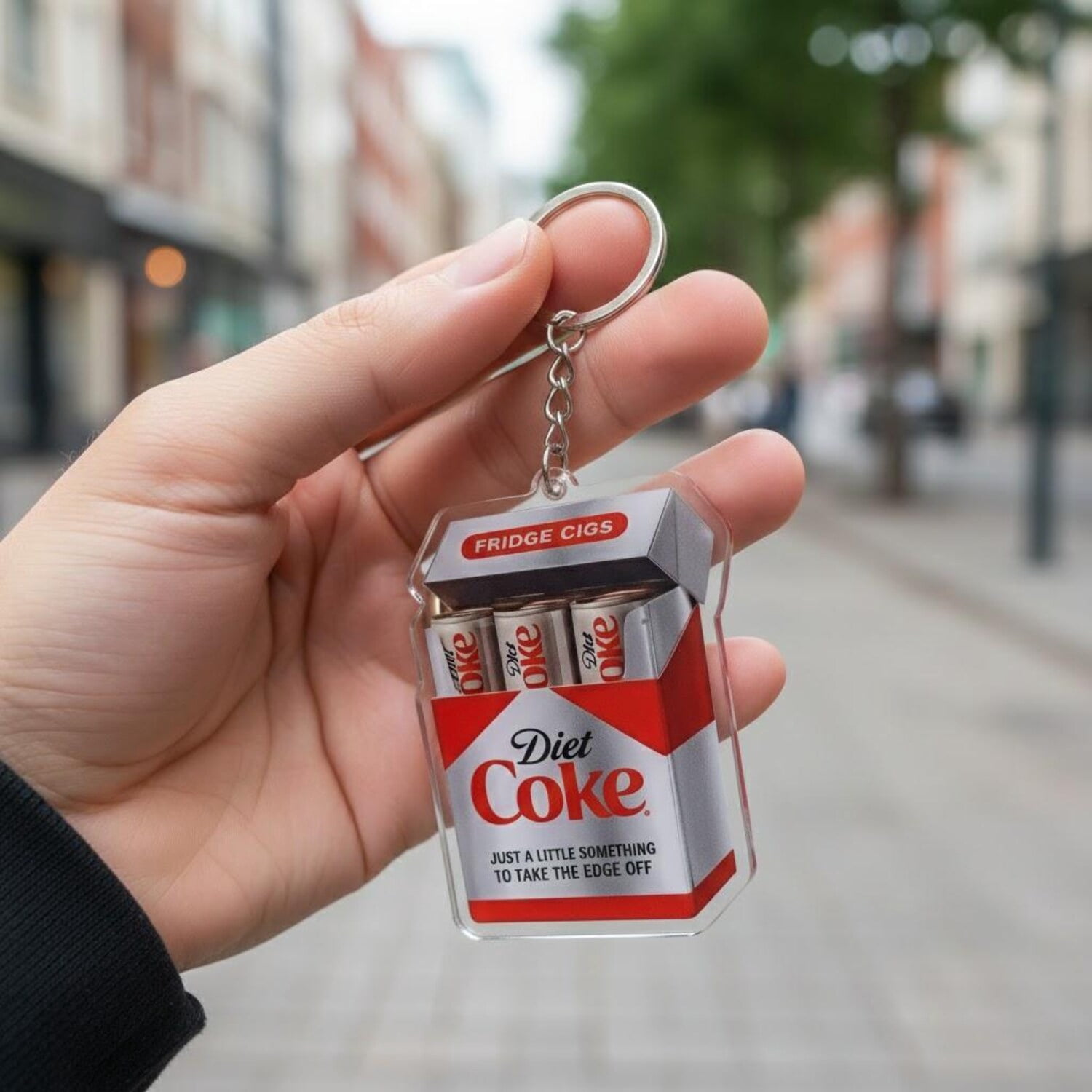 diet coke cigarette meme Fridge Enamel Pin Pass Me A Fridge Cig