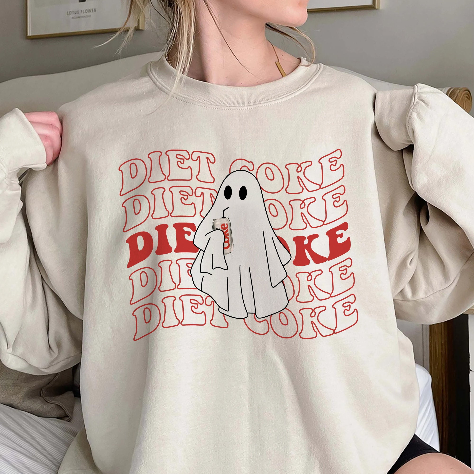 Diet Coke Ghost T-Shirt, Diet Coke Gifts, Teacher Fuel, Mom T-Shirt ...