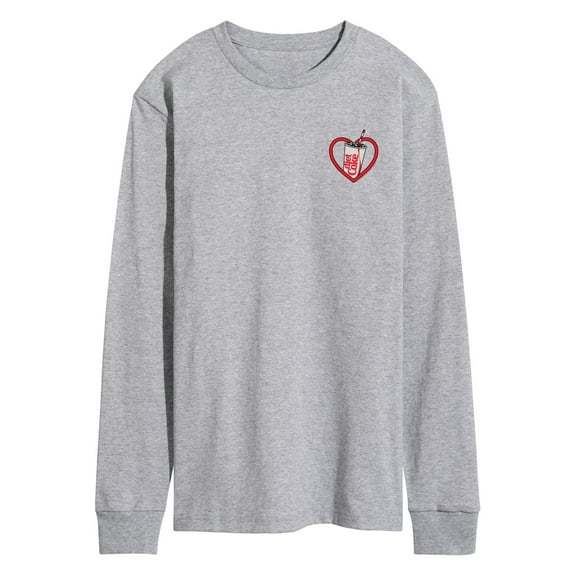 Diet Coke - Heart - Men's Long Sleeve Graphic T-Shirt