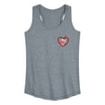thumbnail image 1 of Diet Coke - Heart - Women's Racerback Graphic Tank, 1 of 3