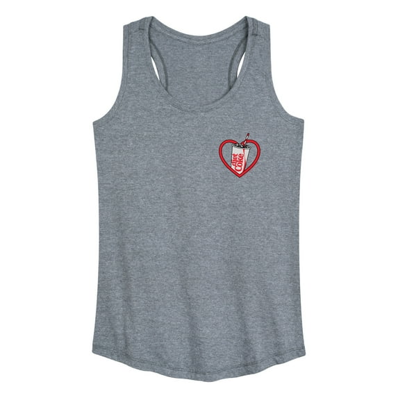 Diet Coke - Heart - Women's Racerback Graphic Tank