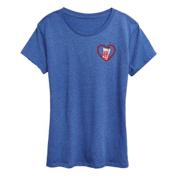 Diet Coke - Heart - Women's Short Sleeve Graphic T-Shirt