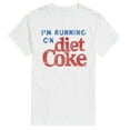 thumbnail image 1 of Diet Coke - I'm Running on Diet Coke - Men's Short Sleeve Graphic T-Shirt, 1 of 4