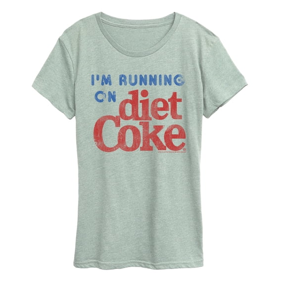 Diet Coke - I'm Running on Diet Coke - Women's Short Sleeve Graphic T-Shirt