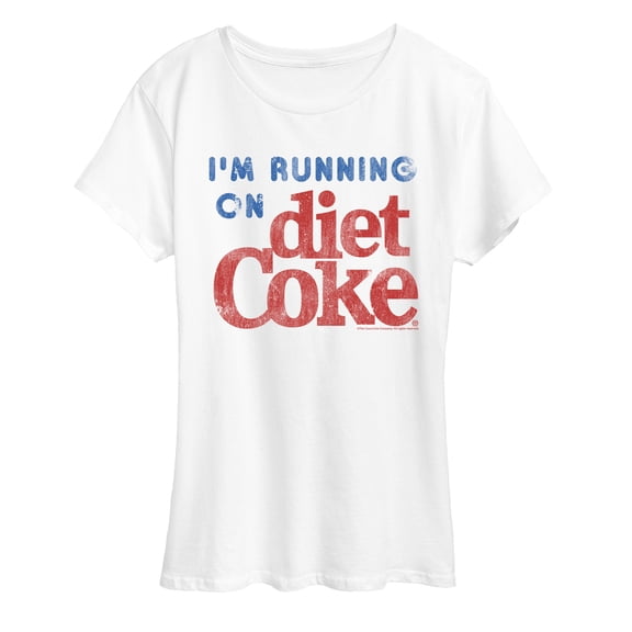 Diet Coke - I'm Running on Diet Coke - Women's Short Sleeve Graphic T-Shirt