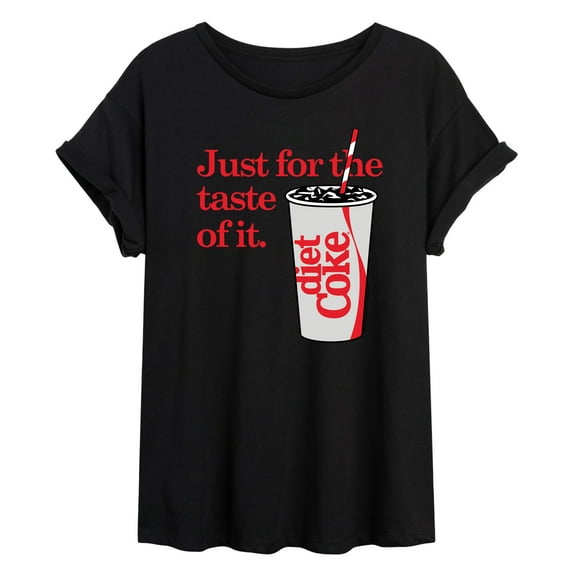 Diet Coke - Just For The Taste Of It - Juniors Ideal Flowy Muscle T-Shirt